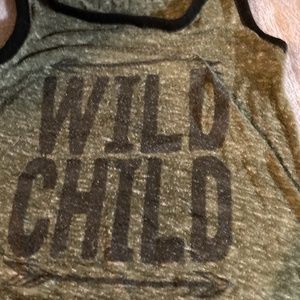 Boys wild child tank